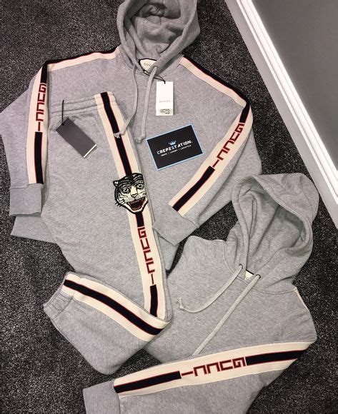 gucci sweatsuits men|gucci sweater hoodie men's.